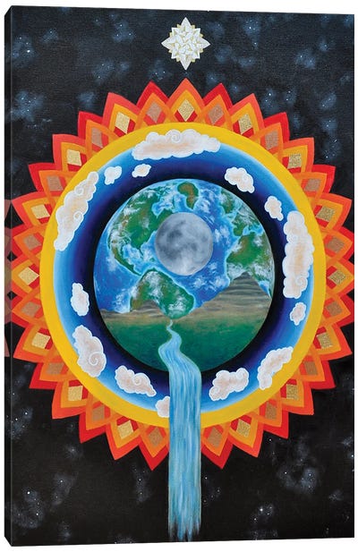 Altar Peace Canvas Art Print - Mandala Art