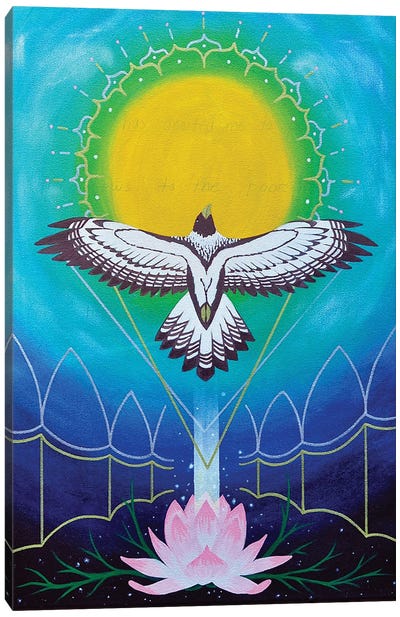 Liberation Canvas Art Print - Lotus Art
