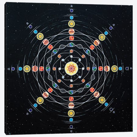 Solar Identity Canvas Print #RYB34} by Ryan Blume Canvas Wall Art