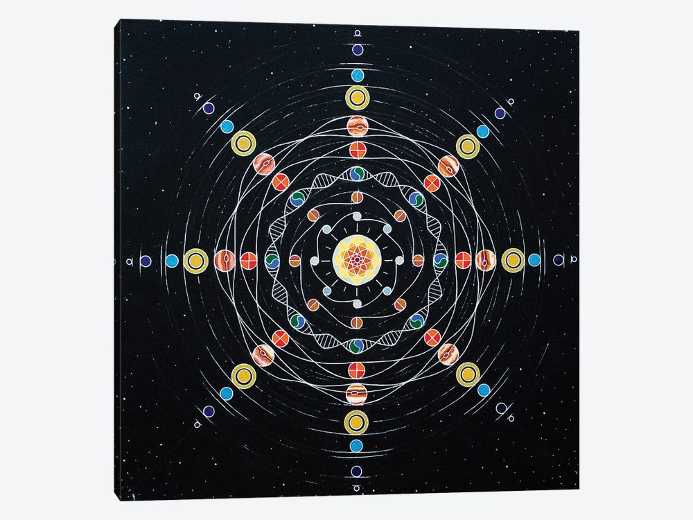 Solar Identity by Ryan Blume 1-piece Canvas Artwork