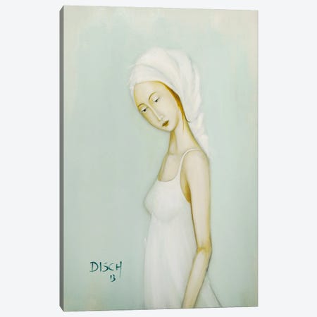 The White Towel Canvas Print #RYD33} by Remy Disch Canvas Print
