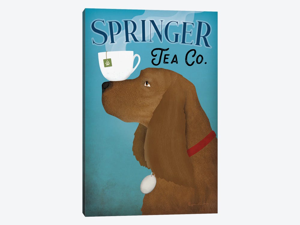 Brown Springer Tea Co by Ryan Fowler 1-piece Canvas Art Print