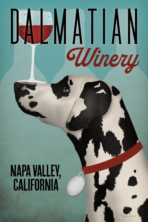 Dalmation Winery by Ryan Fowler wall art