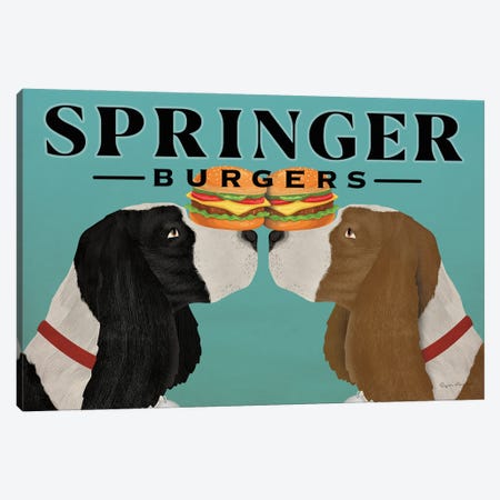 Springer Burgers Canvas Print #RYF14} by Ryan Fowler Canvas Wall Art