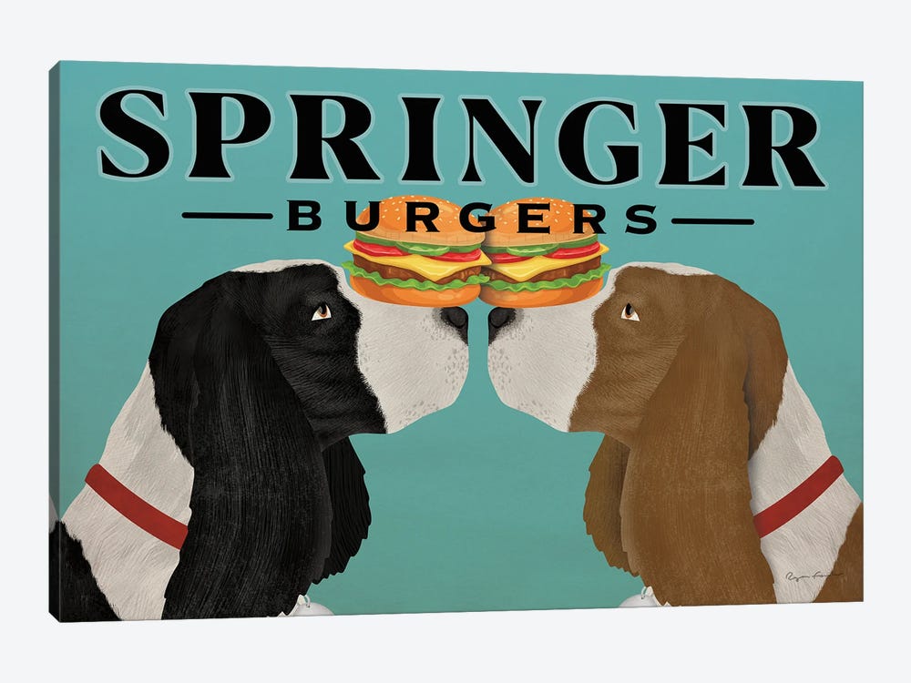 Springer Burgers by Ryan Fowler 1-piece Canvas Art Print