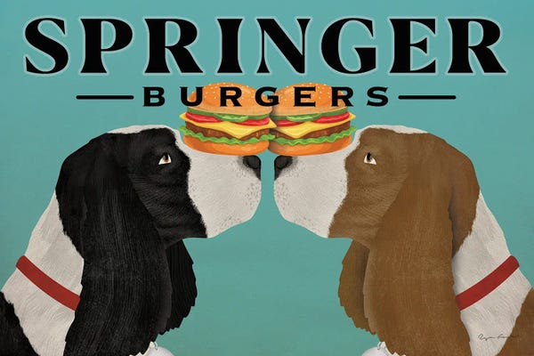 Spaniels: Springer Burgers by Ryan Fowler