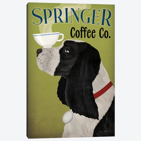 Springer Coffee Co Canvas Print #RYF15} by Ryan Fowler Canvas Art