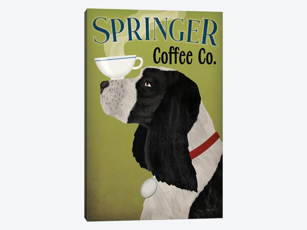 Springer Coffee Co by Ryan Fowler 1-piece Canvas Artwork