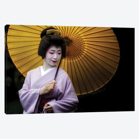 Geisha Story Canvas Print #RYG38} by Robin Yong Canvas Wall Art