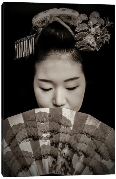 Geisha Canvas Art Print - Robin Yong