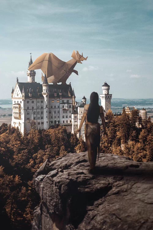 Paper Dragon by Shaun Ryken wall art