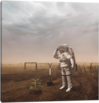 Astro Plant Canvas Art Print - Shaun Ryken