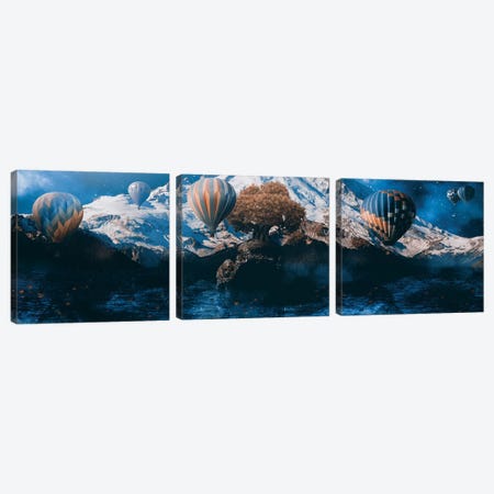 Great Lengths Triptych Canvas Print Set #RYK3HSET001} by Shaun Ryken Canvas Art