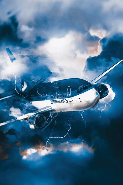 Risky Flight by Shaun Ryken art print