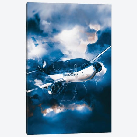 Risky Flight Canvas Print #RYK42} by Shaun Ryken Art Print
