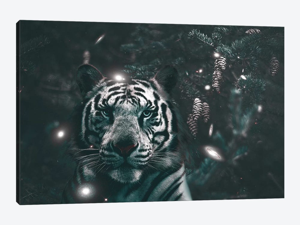Creeping Tiger by Shaun Ryken 1-piece Canvas Art Print