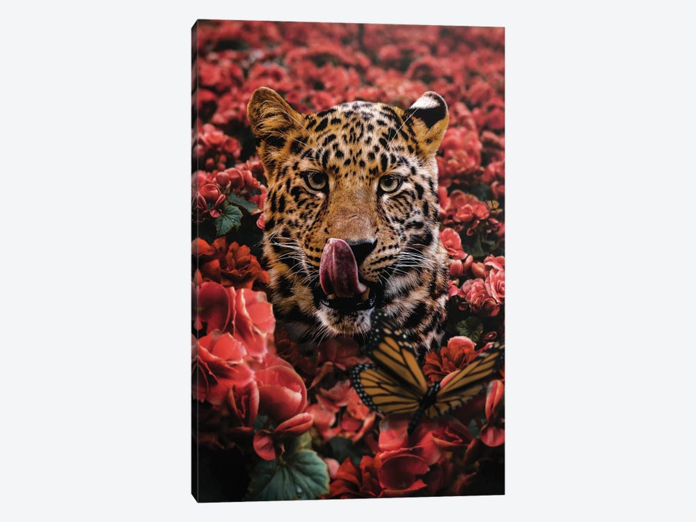 Floral Snack Time by Shaun Ryken 1-piece Art Print