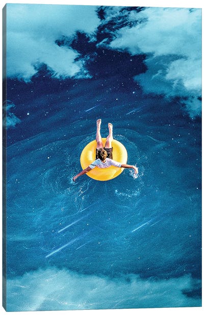 Open Water Canvas Art Print - Shaun Ryken