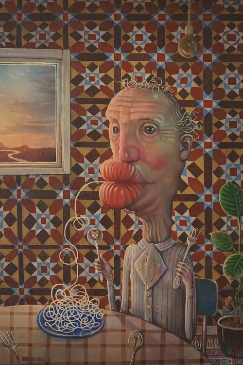 Sunset Al Dente by Rory Mitchell wall art