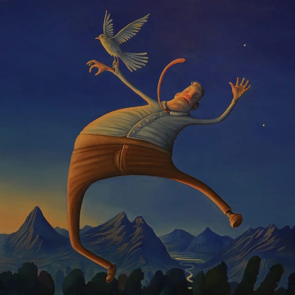 Psychedelic Dreamscapes: A Baffled World by Rory Mitchell