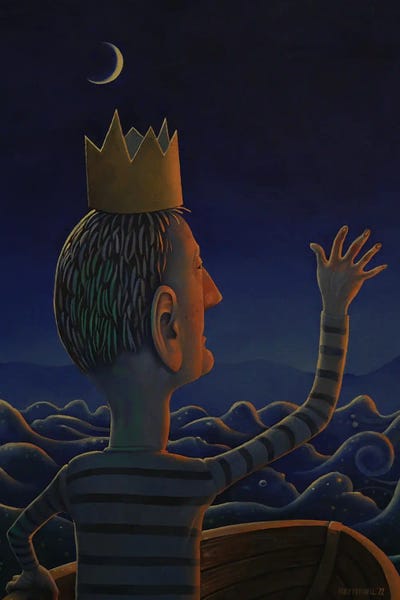 The Big Wave by Rory Mitchell art print