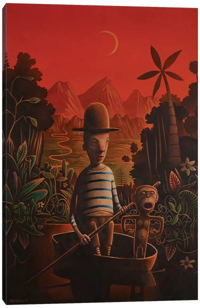 The Knots And Creepers Of Easy Canvas Art Print - Jungles