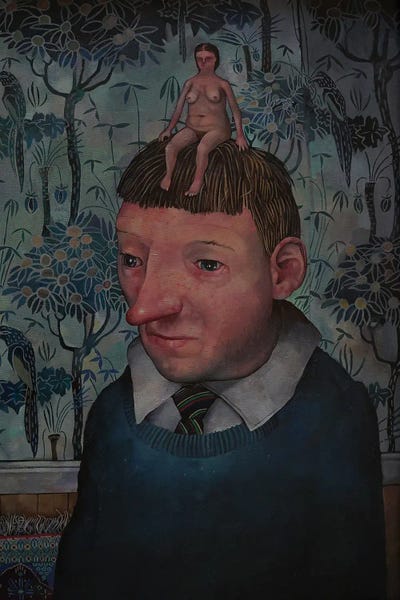 Eye Of The Beholder: Quinie Perched On Loon'S Heid by Rory Mitchell