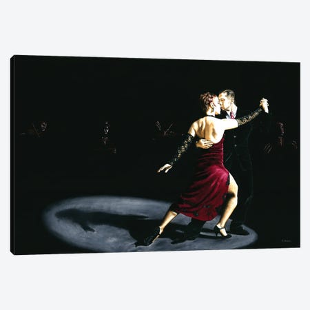 The Rhythm Of Tango Canvas Print #RYO100} by Richard Young Art Print