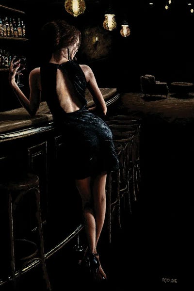 Late Night Deliberation by Richard Young acrylic art print