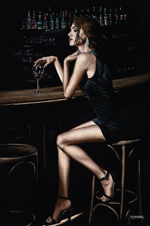 Lady In Waiting by Richard Young wall art
