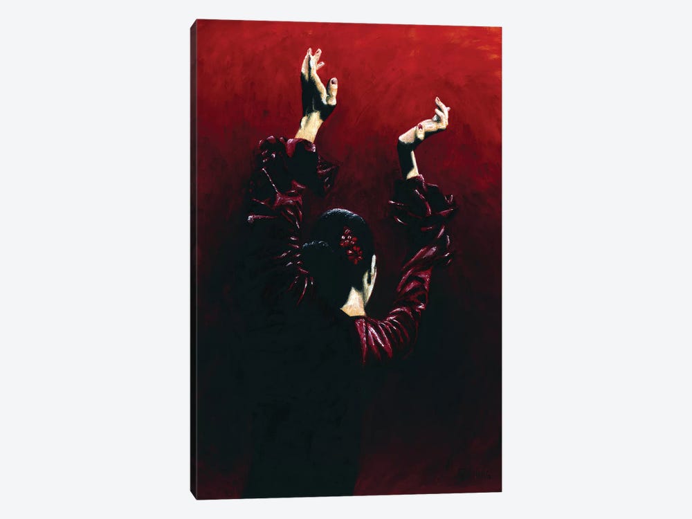 Flamenco Fire by Richard Young 1-piece Canvas Artwork