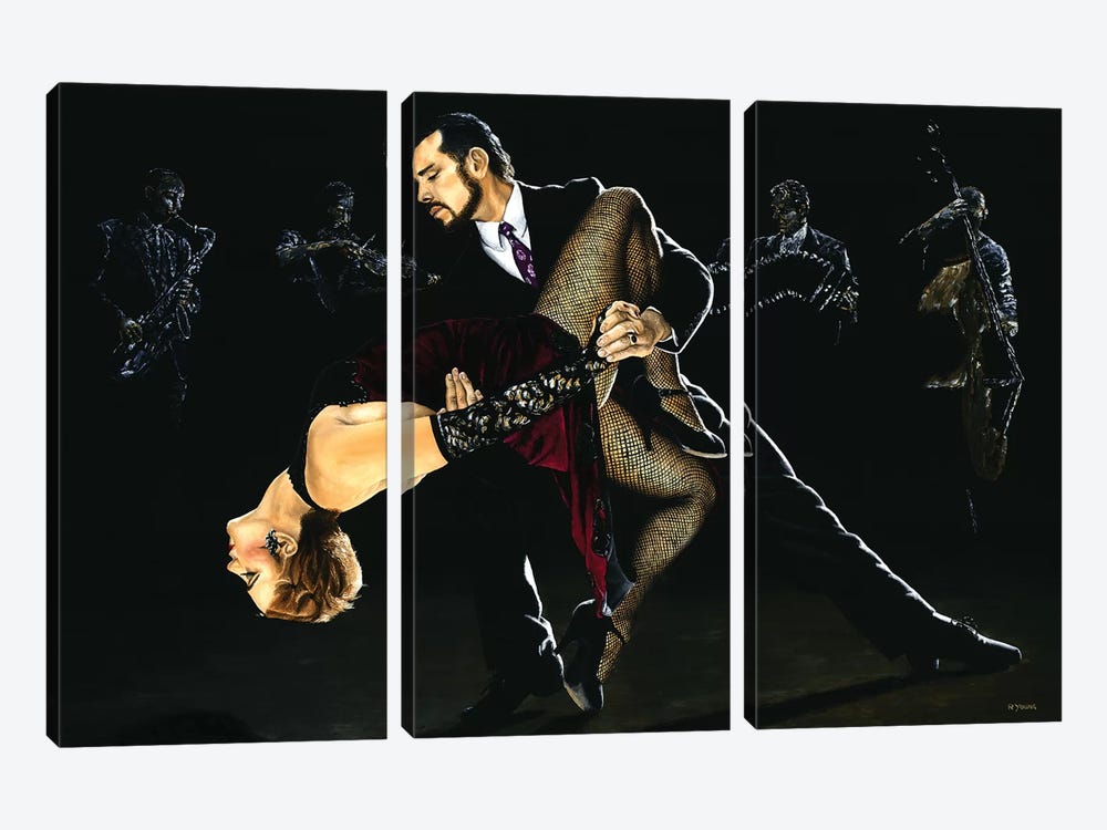 For The Love Of Tango by Richard Young 3-piece Canvas Artwork