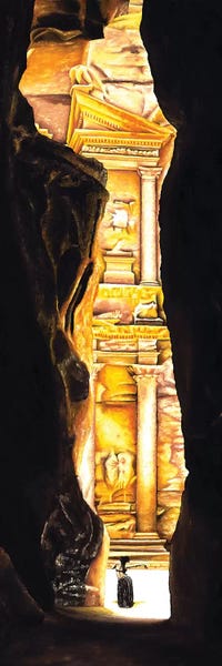 Ancient Ruins: Homage To Petra by Richard Young