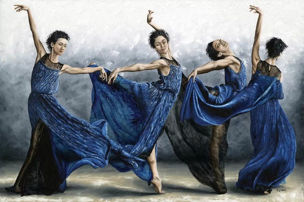Poetry In Motion: Sequential Dancer by Richard Young