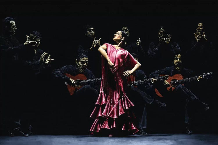 Bailarina Orgullosa Del Flamenco