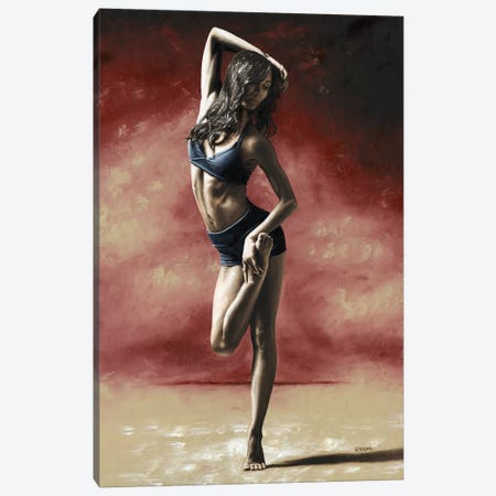 Sultry Dancer Canvas Print #RYO41} by Richard Young Art Print