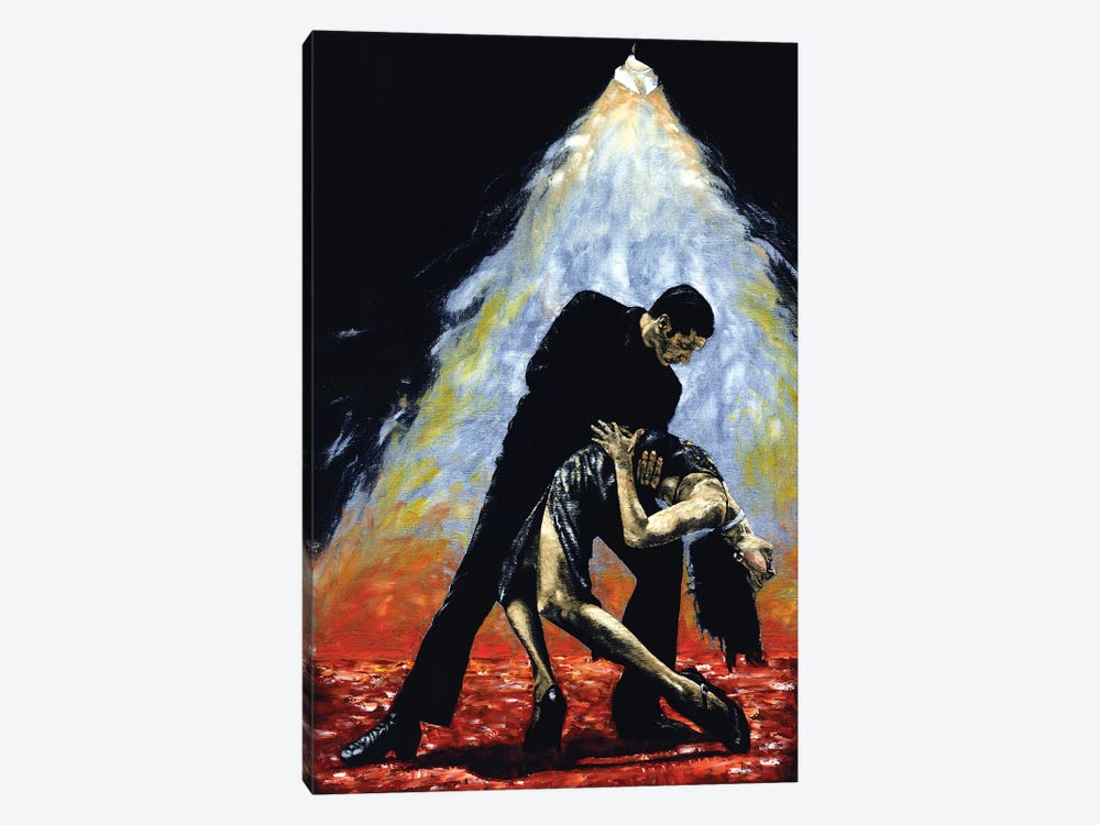 The Intoxication Of Tango by Richard Young 1-piece Canvas Art