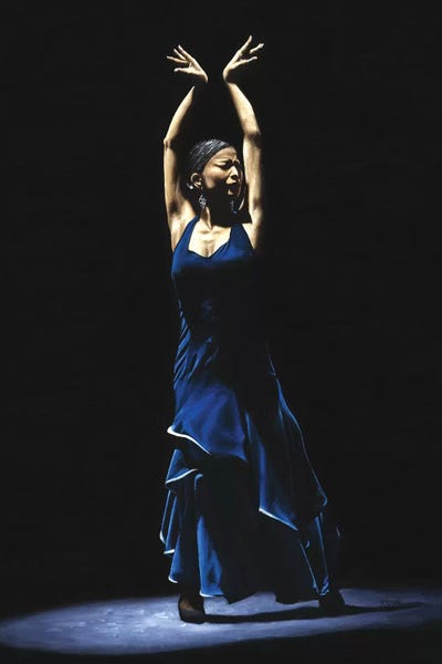 Flamenco: Bailarina A Solas Del Flamenco (Solo Flamenco Dancer) by Richard Young
