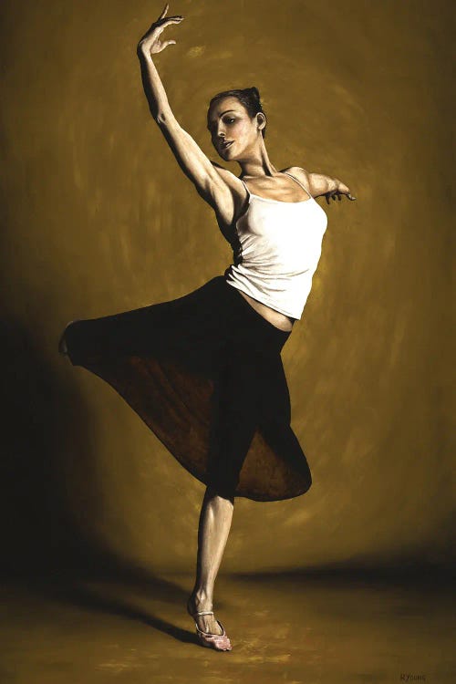 Elegant Dancer by Richard Young wall art