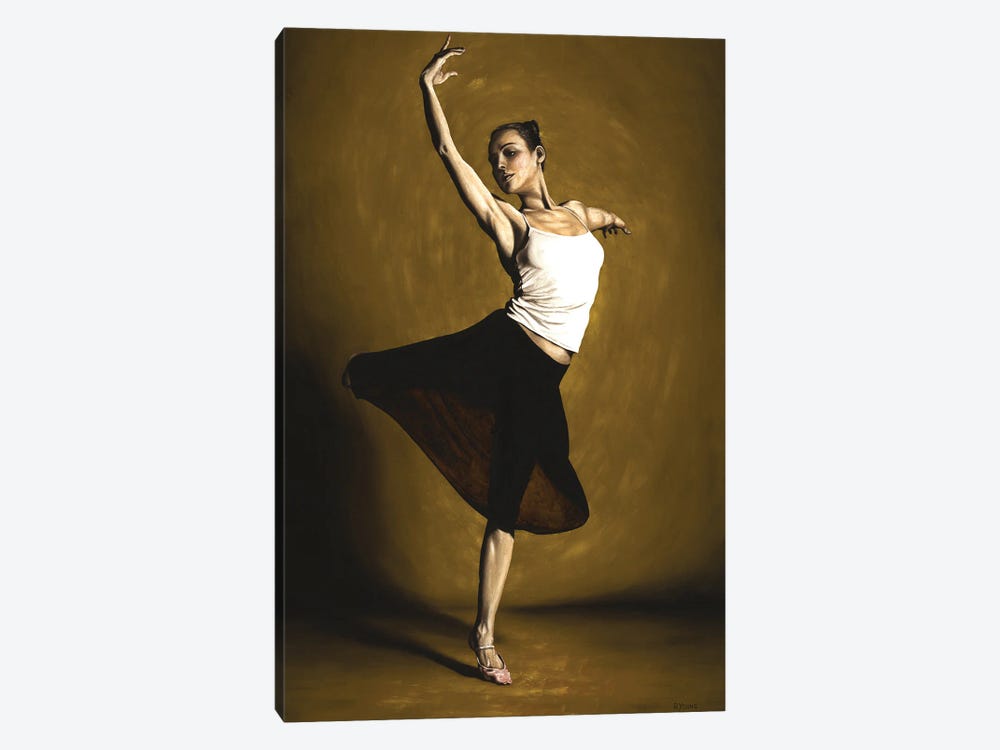 Elegant Dancer by Richard Young 1-piece Canvas Art Print