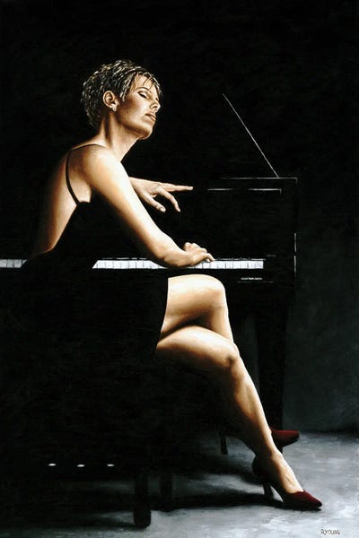 Pianos: Exquisite Reflection by Richard Young