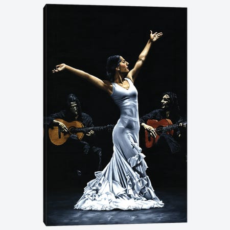 Finale Del Funcionamiento Del Flamenco Canvas Print #RYO71} by Richard Young Canvas Art