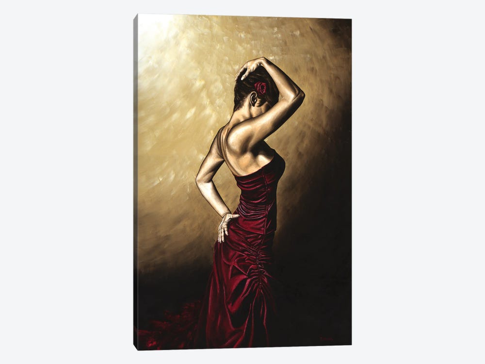 Flamenco Woman by Richard Young 1-piece Art Print