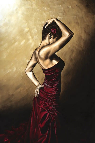 Richard Young: Flamenco Woman by Richard Young