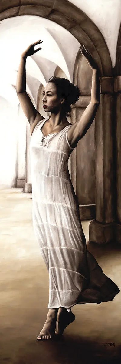 Heaven's Angel by Richard Young canvas print