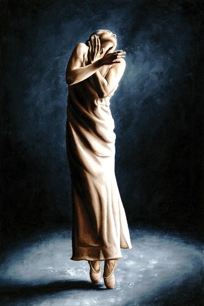 Ballet: Intense Ballerina by Richard Young