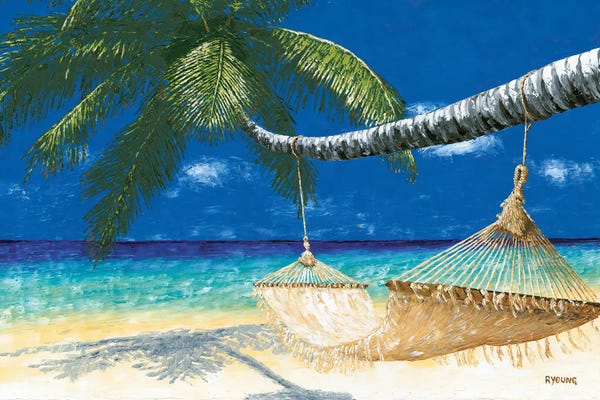 Large Coastal Art - Canvas Prints: Life's A Beach I by Richard Young