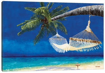 Life's A Beach II Canvas Art Print - Richard Young
