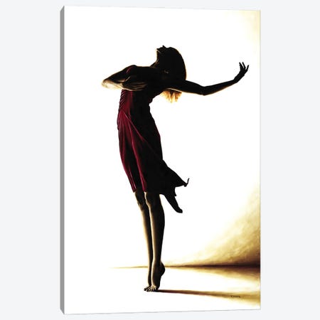 Poise In Silhouette Canvas Print #RYO89} by Richard Young Art Print