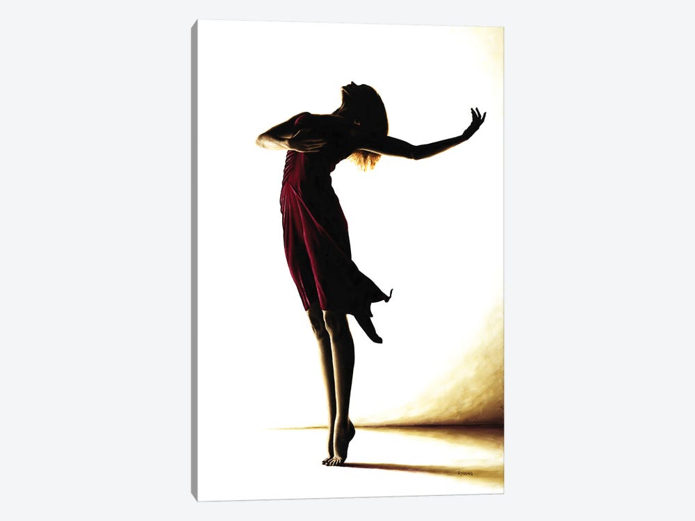 Poise In Silhouette by Richard Young 1-piece Canvas Art Print